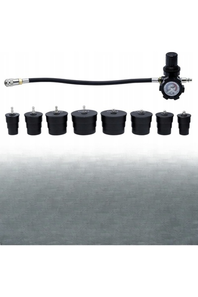 CCLIFE Set de adaptoare pentru testarea scurgerilor sistemului turbo, 9 piese