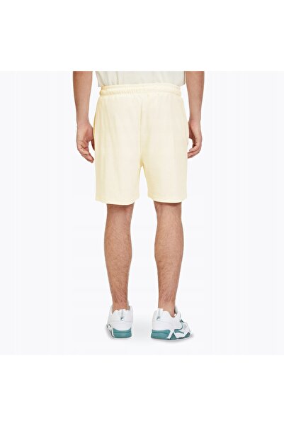 FILA Pantaloni scurți bărbătești Liverpool din frotir, alb antic, mărimea M