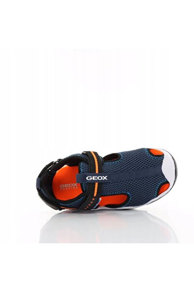 NO BRAND Sandale pentru copii Geox Wader bleumarin/portocaliu fluorescent, mă...