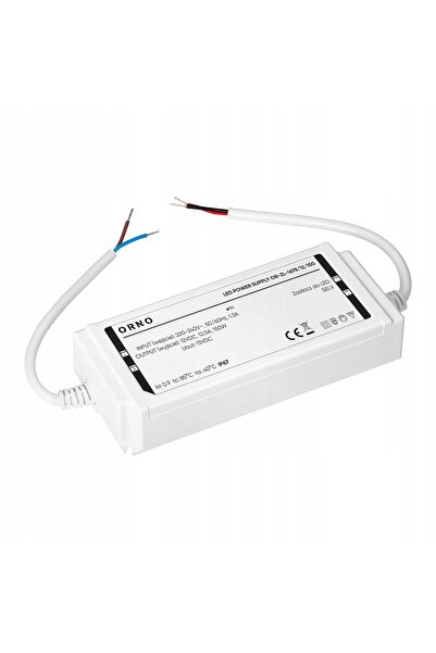 Orno Sursă de alimentare pentru LED, etanșă, 12V, 12.5A, 150W, carcasă din pl...