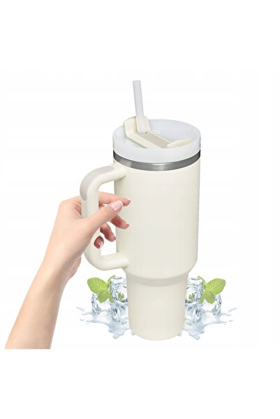 NO BRAND Cana termică de 1200 ml pentru apă, termos auto mare