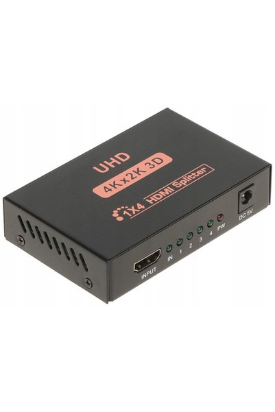 NO BRAND Splitter HDMI 4Kx2K 3D cu 4 ieșiri HDMI