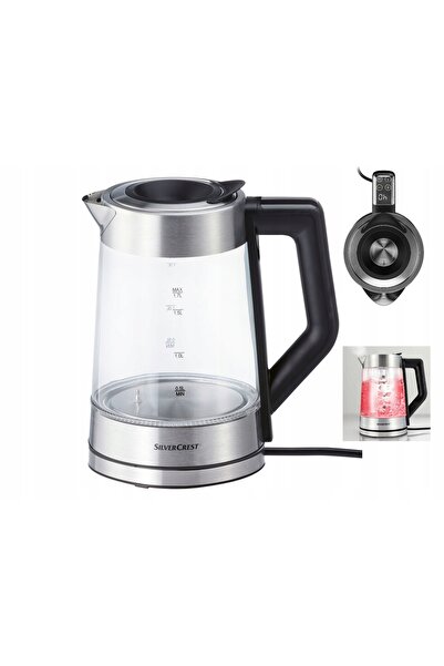 NO BRAND Fierbător electric Silvercrest SWGD 3000 A2 3000 W 1,7 L argintiu/gri