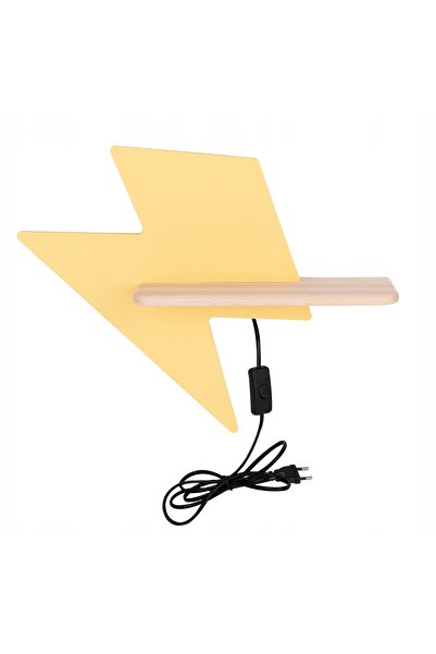 NO BRAND Lampă Kinkiet 4W LED 4000K IQ KIDS cu cablu auriu
