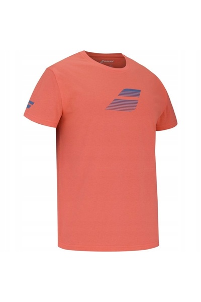 BABOLAT Tricou băieți din bumbac pentru sport, culoare coral 164