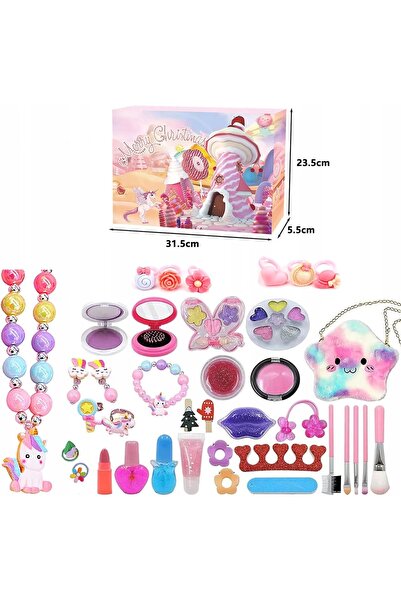 NO BRAND CALENDAR DE ADVENT PENTRU FETE PRINȚESE, CALENDAR CU 24 DE SURPRIZE