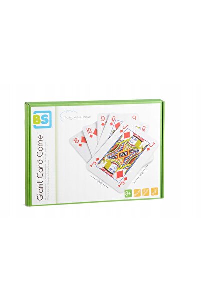 NO BRAND BS Toys – cărți de joc gigantice, 37 x 26 cm, 54 de bucăți