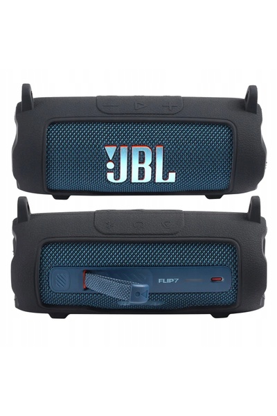 NO BRAND HUSĂ DIN SILICON PENTRU DIFUZORUL JBL FLIP 7 – HUSĂ DE CALITATE + CUREA