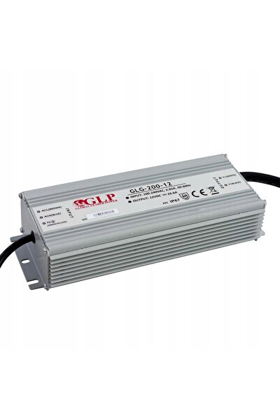 NO BRAND GLG-200-12: Sursă de alimentare în comutație GLP PFC 200W, IP65, 12V...