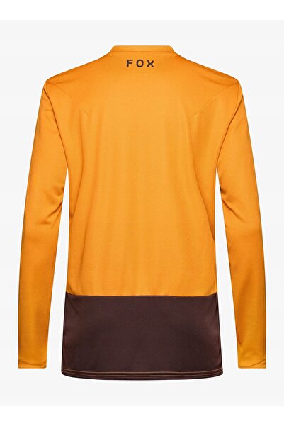 Fox Bluză ciclistă Ranger LS Jersey Head - caramel S