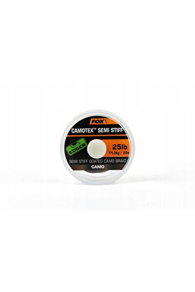 Fox Edges Camotex Semi Stiff Braided Leader Line