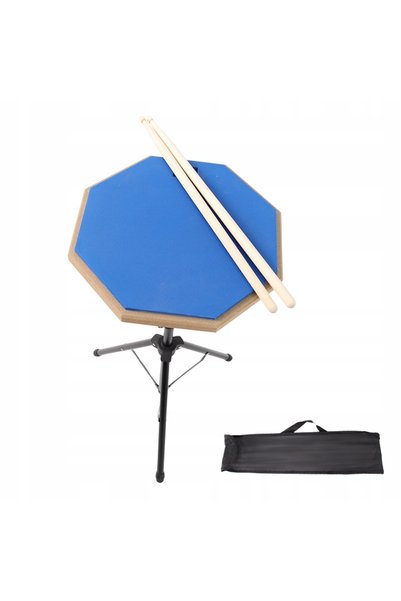 NO BRAND V-TONE PDS1 PAD DE PERCUȚIE 12'' SET SUPORT BEȚE HUSĂ ALBASTRĂ