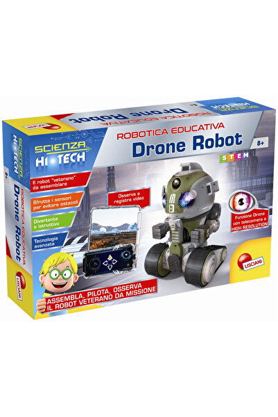 Lisciani Kit de robotică HI TECH pentru educația STEM: Robot dronă veteran "