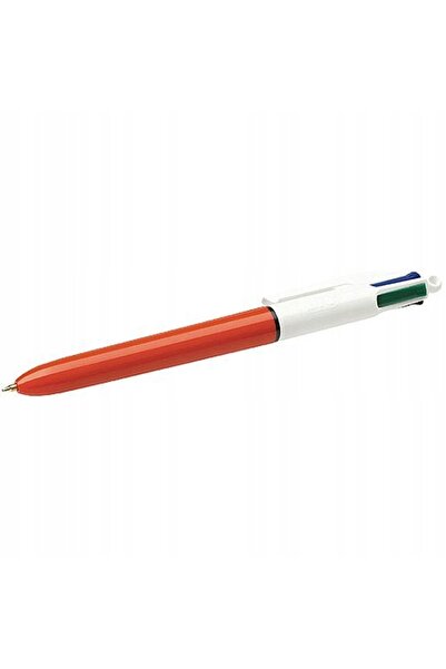 Bic Creion fin original în 4 culori, 4 culori într-unul, culori asortate x 12