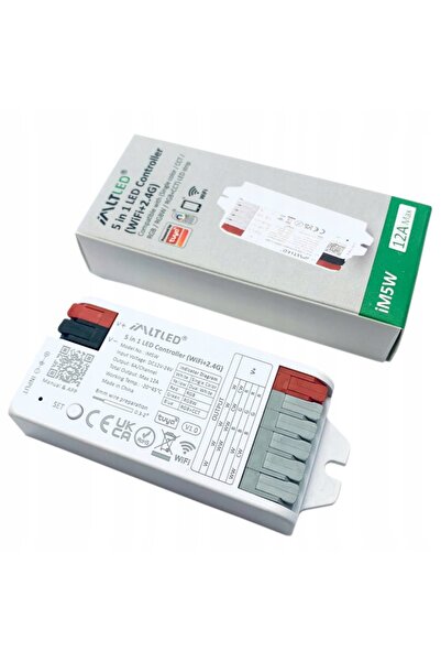 NO BRAND MiBoxer IMLTLED iM5W WIFI 12A 12-24V TUYA RGB RGBW CCT MONO Controle...