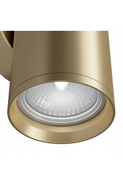 NO BRAND Aplică de perete Maytoni Focus S 2xGU10 10W aluminiu auriu dimabilă