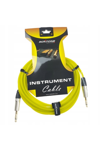 NO BRAND Cablu instrumental jack 6.3mm 5M placat cu aur 6.3MM ROXTONE SOLINDY