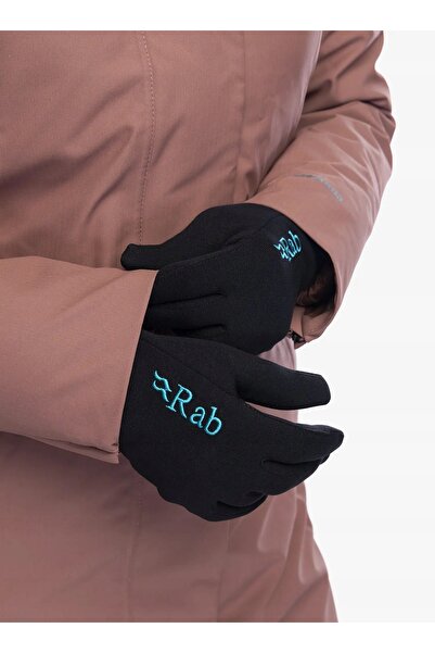 NO BRAND Mănuși de damă Rab Power Stretch Pro - negru XL