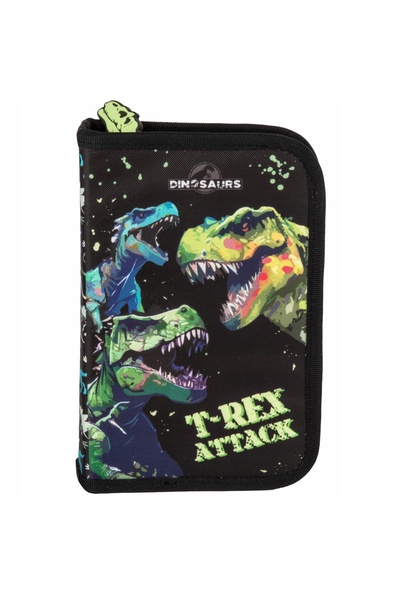 Derform Strigo Misty Ghiozdan școlar cu dinozaur + Penar cu dinozaur și rechi...