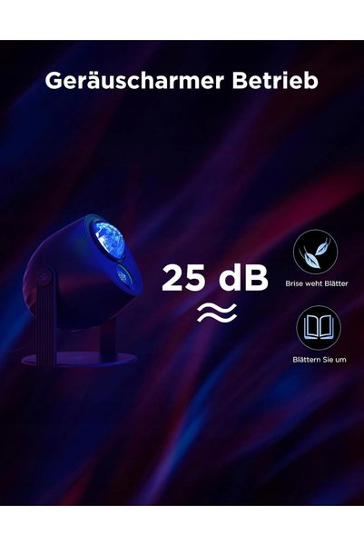NO BRAND Proiector LED Aurora RGBW Inteligent Alexa Matter Govee Aurora Cer Î...