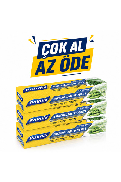 KÜÇÜK BUZDOLABI POŞETİ 3 ADET