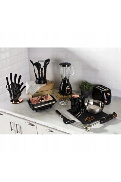 Berlinger Haus Set de cuțite 6 piese Negru Rosegold BH-2337