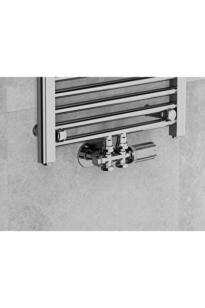 Mexen G05 GRUP TERMOSTATIC UNghiular Drept Duplex DN50 Crom