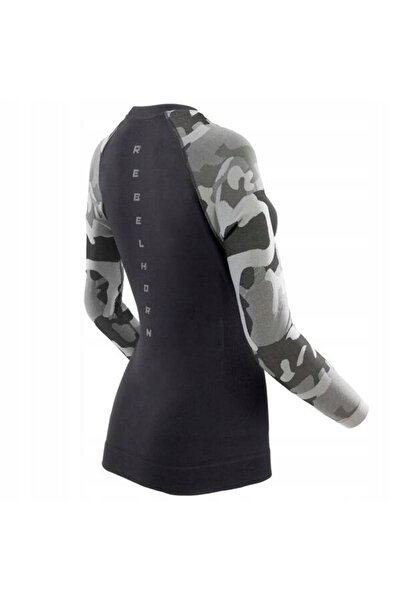 NO BRAND Rebelhorn Freeze II Tricou cu mânecă lungă de damă, camuflaj