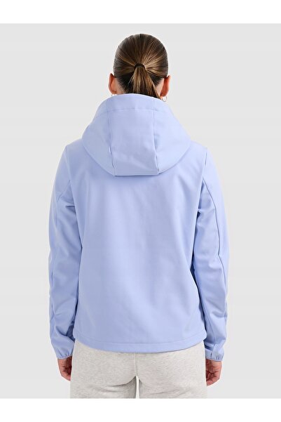 4F Jachetă softshell de damă, membrană antivânt 5000 r. XS albastru