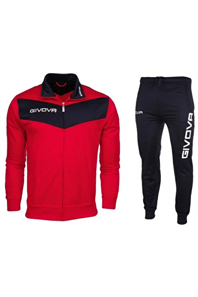 Givova Dres Tuta Visa roșu și bleumarin TR018 1204 R. XS