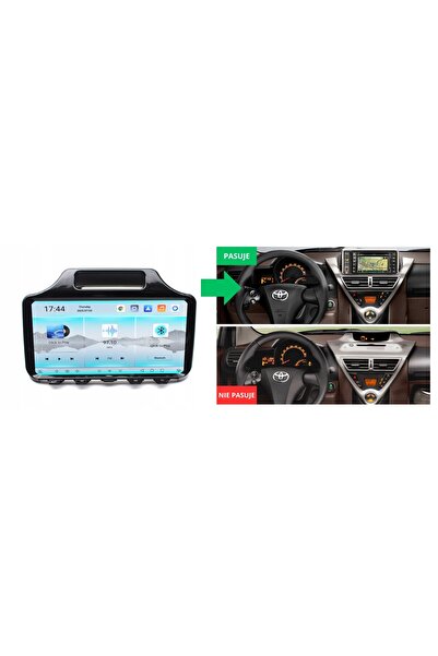 NO BRAND Radio auto cu navigație GPS, ecran tactil, Android, pentru Toyota iQ...