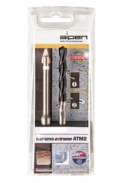 Alpen Set de burghie Keramo Extreme ATM2, 2 bucăți, Ø 5 mm pentru ceramică