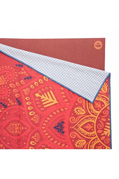 NO BRAND GRIP Mandala Red Prosop de Yoga 183 x 61 cm