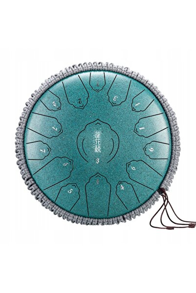 NO BRAND Tongue Drum Ethereal Drum 12 Hluru-Huashu Malachit