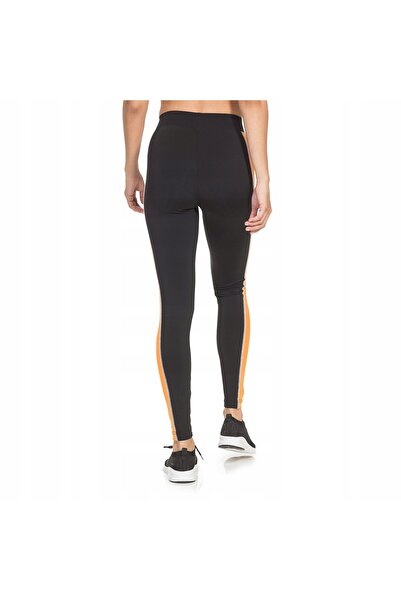 NO BRAND Pantaloni de alergare pentru femei Gregster Negru/Portocaliu XL