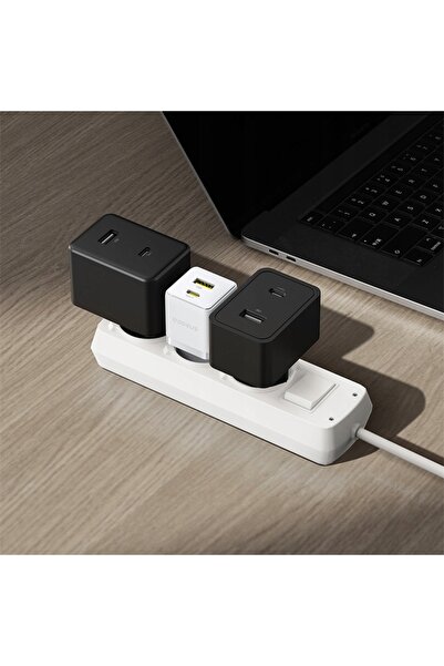NO BRAND Încărcător de perete Palm 20W USB-C USB-A - Alb