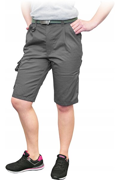 NO BRAND WOMVOB Pantaloni scurți de damă, tip cargo, cu buzunare și talie ela...