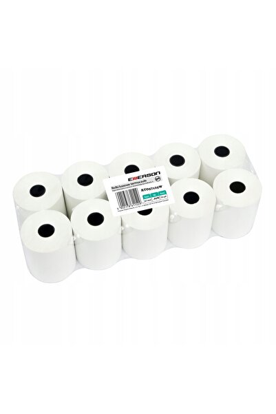 Emerson Rolă de hârtie termică 57 mm x 25 m 10 bucăți