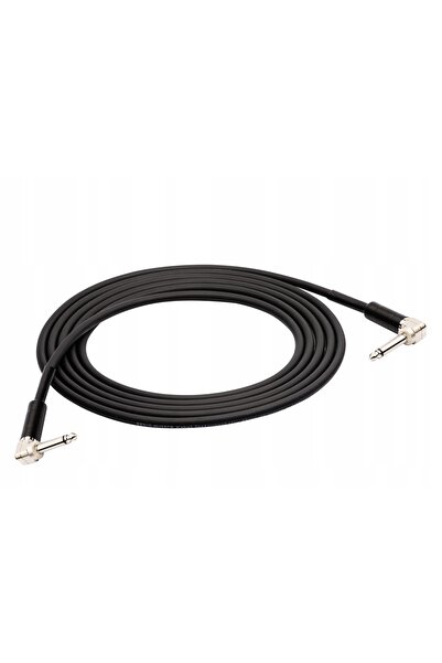 NO BRAND Cablu Instrumental Red's Music Jack 6.3mm Unghiular Standard 10m GC1...