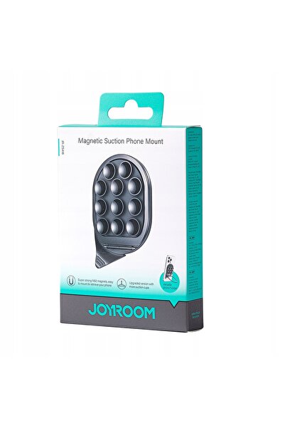 NO BRAND Suport magnetic pentru smartphone cu ventuze pentru oglinda retroviz...