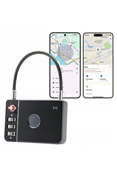 NO BRAND Tracker GPS MiLock MiLi lacăt pentru bagaje lacăt cu cod TSA DUO APP...
