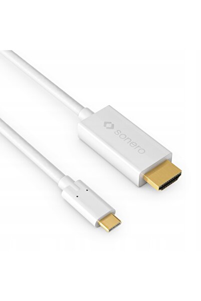 NO BRAND CABLU USB-C / HDMI 18 Gbps SONERO XUCC011-020 2m