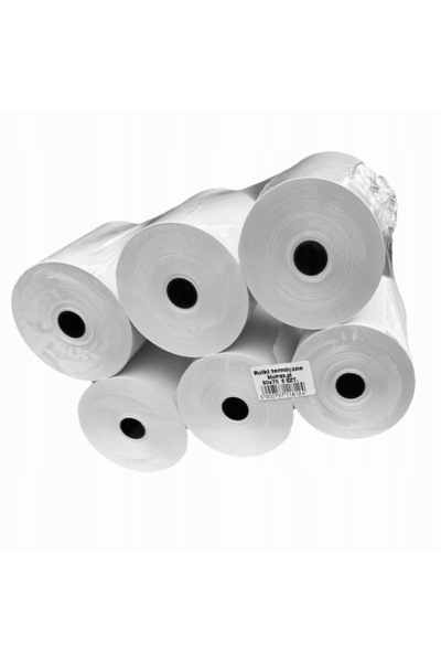 NO BRAND Role termice BIUMAX 80x70 pentru casă de marcat 80mm x 70m (6 bucăți)