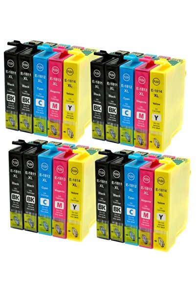 NO BRAND 20x Cerneală pentru imprimanta EPSON XP205 XP225 XP322 XP425