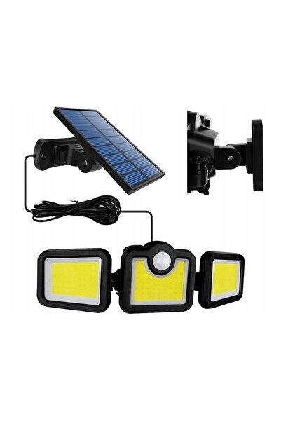 NO BRAND LAMPĂ SOLARĂ PUTERNICĂ 171 LED-URI 3-ÎN-1 SENZOR DE MIȘCARE SENZOR D...