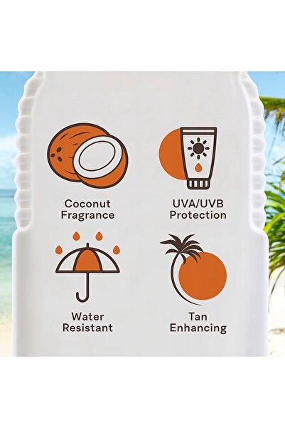 NO BRAND Malibu Ulei Spray pentru Bronzare SPF4 Ulei Bronzant cu Monoi