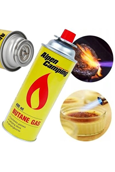 NO BRAND 26 x Butelie de gaz reîncărcabilă pentru aragaz/plită, 400ml, Pachet...
