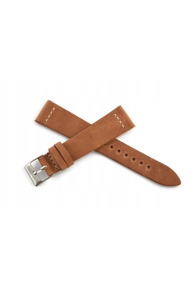NO BRAND LAVVU Retro LSVUE18 - 18 mm - Maro mediu - Curea de ceas din piele