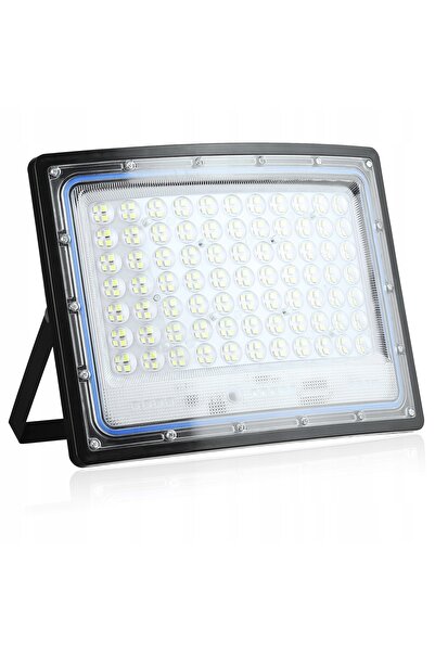NO BRAND Proiector LED cu alimentare solară și panou fotovoltaic
