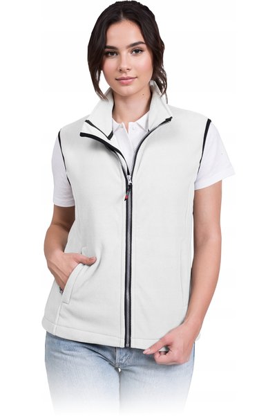 Reis Vestă din fleece pentru femei, călduroasă, fără mâneci, HONEY